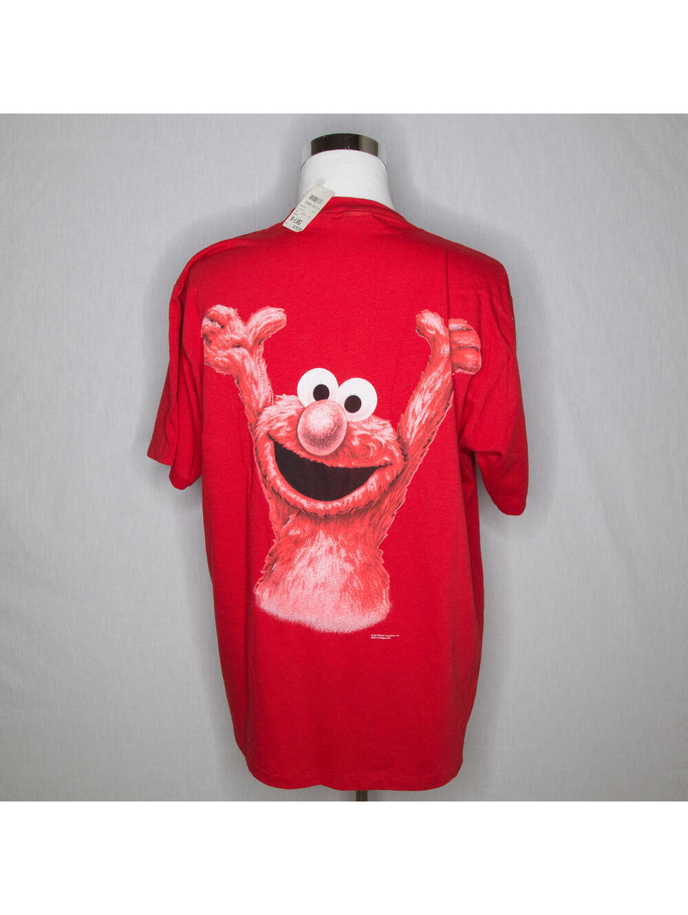 VTG 90s NWT Men’s Elmo Monsterwear Sesame Street Changes Red T-Shirt Sz XL